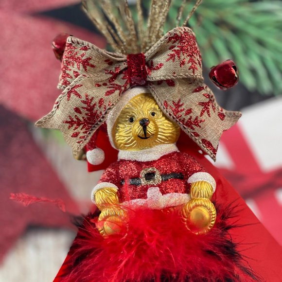 Christmas Teddy Bear Headband - Christmas Top hat| - Picture 16 of 16